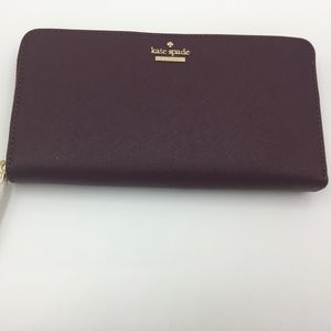 Kate Spade New York Cameron Street Wallet Plum